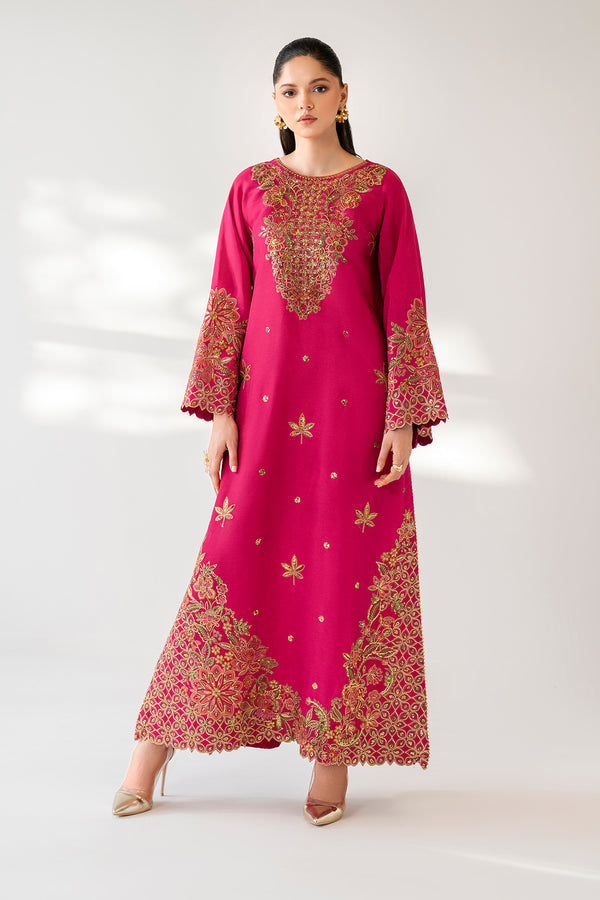 Baroque | Luxury Pret 25 | EMBROIDERED RAW SILK PR-1165 - House Of Hania