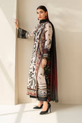 Chiffon Suit (3-Piece) by Baroque – UF-4199, Photo 4