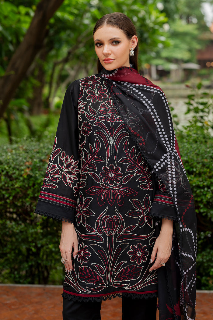 Organza Suit (3-Piece) by Baroque – UF-4200, Photo 4