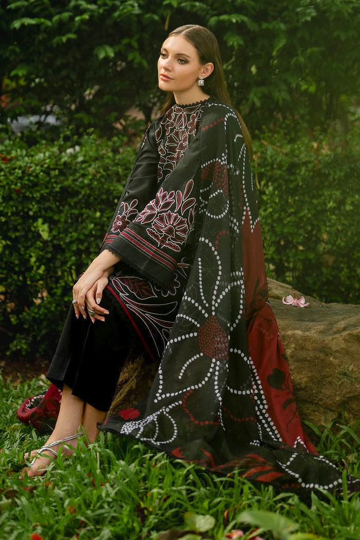 Organza Suit (3-Piece) by Baroque – UF-4200, Photo 5