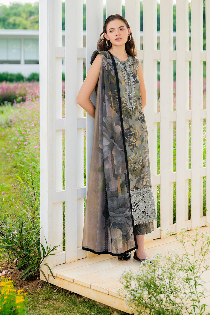 Organza Suit (3-Piece) by Baroque – UF-4218, Photo 5