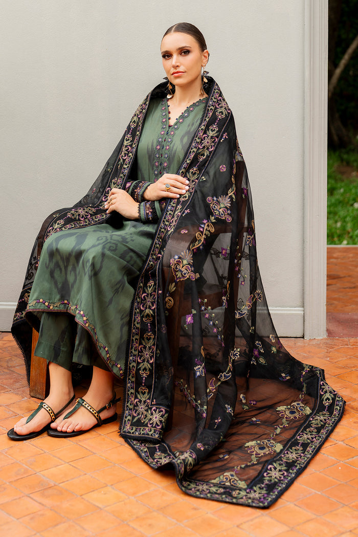 Organza Suit (3-Piece) by Baroque – UF-4262, Photo 5