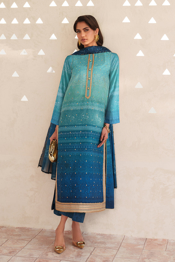Organza Suit (3-Piece) by Baroque – UF-4400