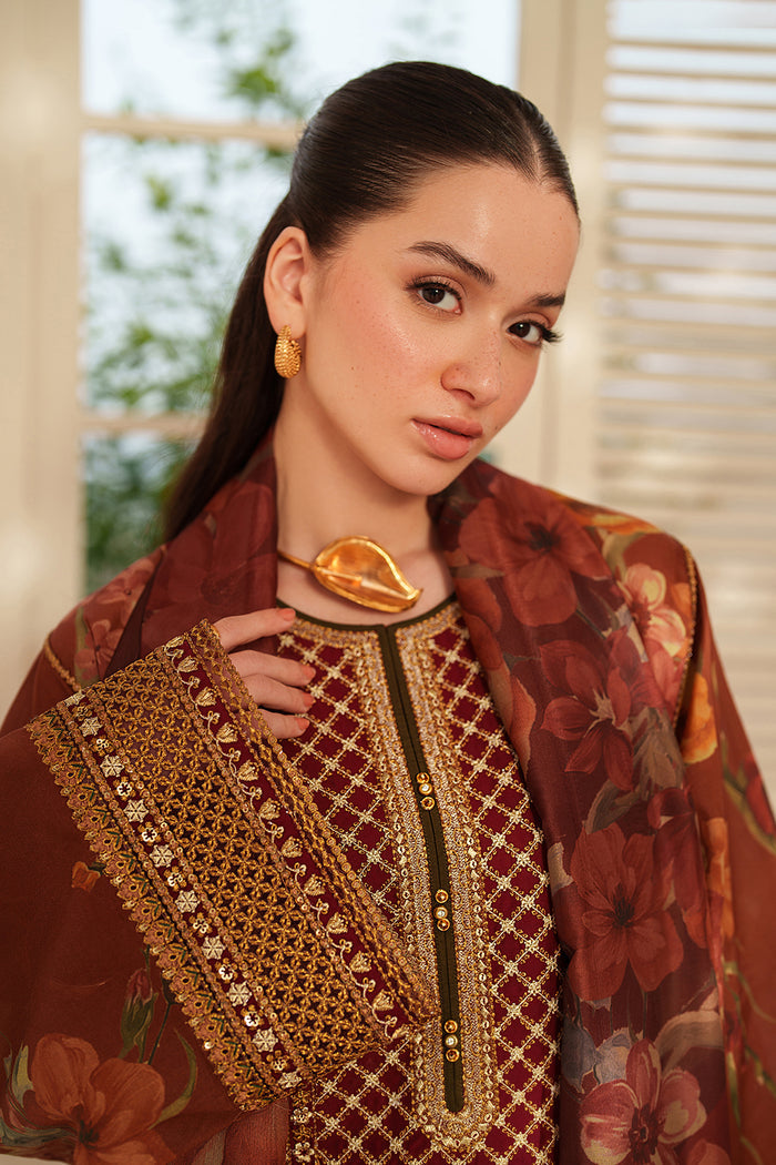 Organza Suit (3-Piece) by Baroque – UF-4409, Photo 3