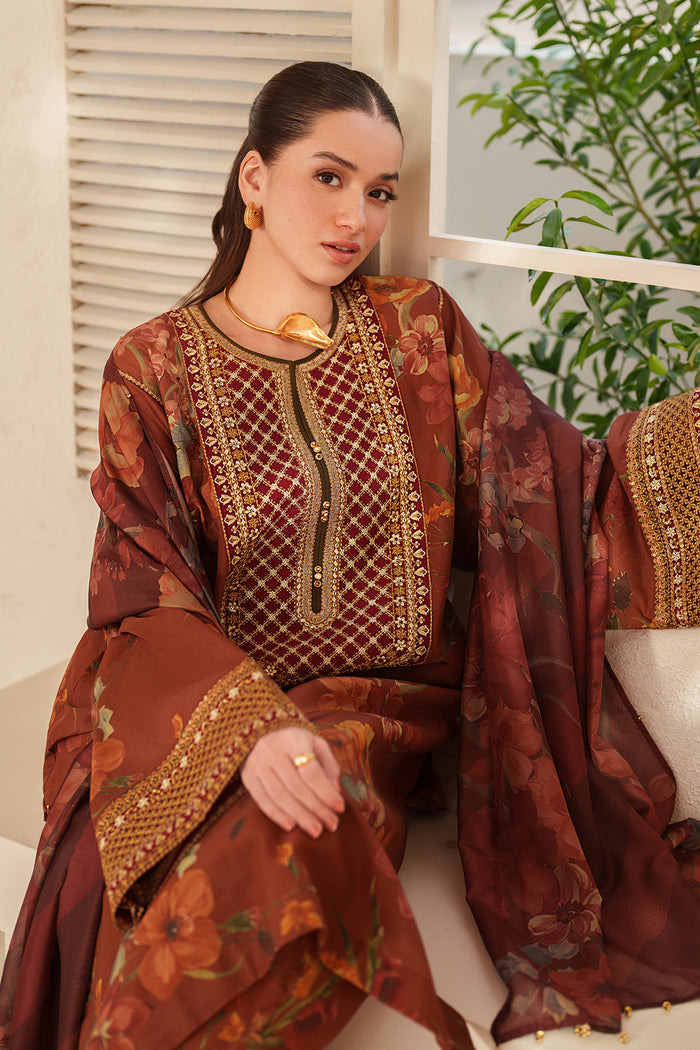Organza Suit (3-Piece) by Baroque – UF-4409, Photo 5