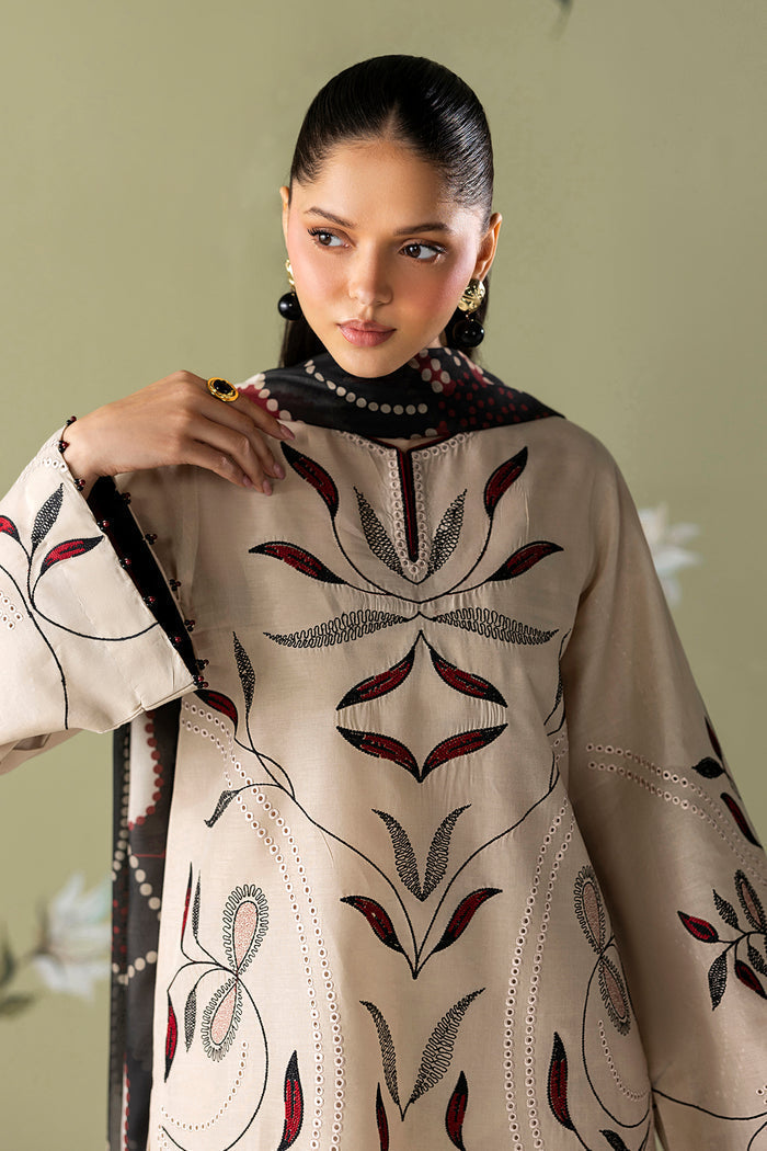 Lawn Suit (3-Piece) by Baroque – UF-4418, Photo 3