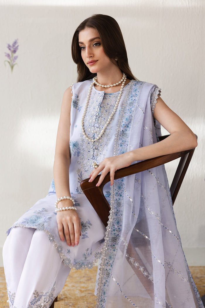 Organza Suit (3-Piece) by Baroque – UF-4424, Photo 4