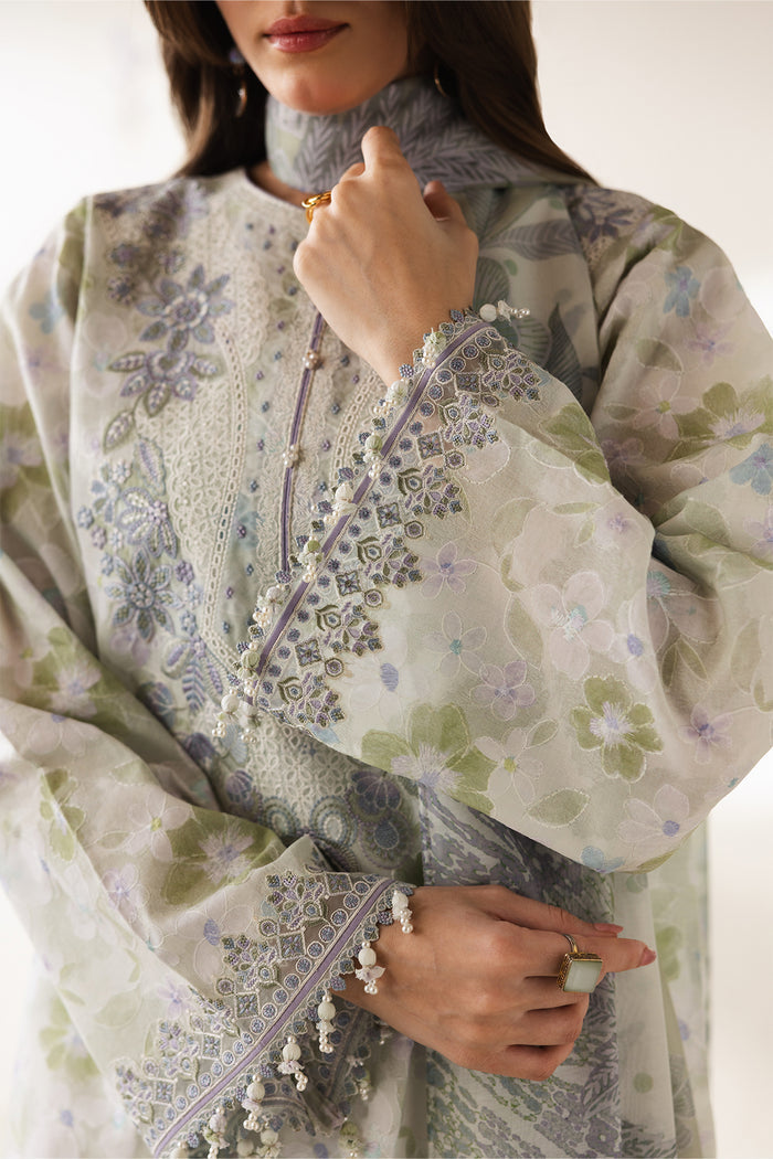 Organza Suit (3-Piece) by Baroque – UF-4425, Photo 3