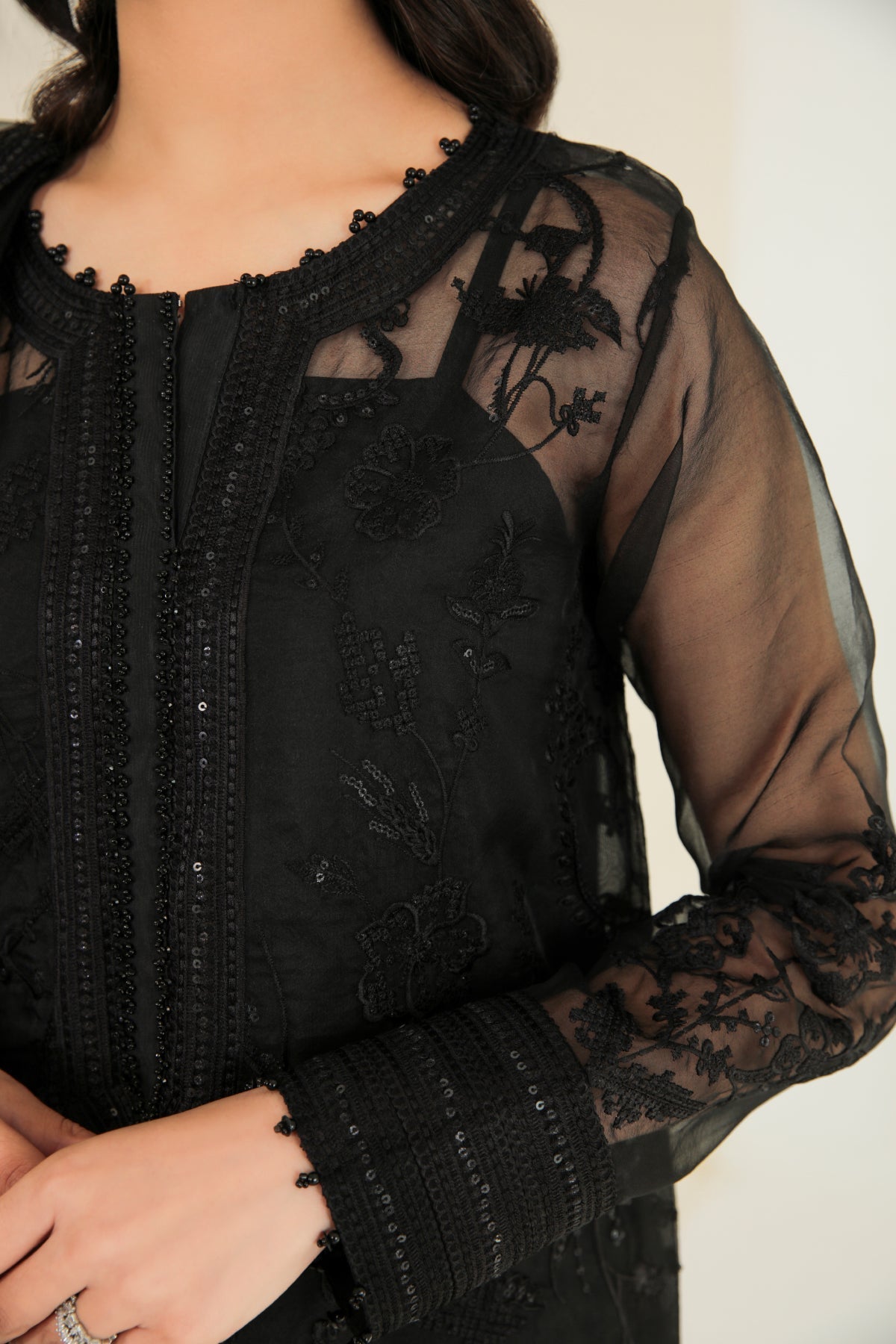Organza Suit (3-Piece) by Baroque – SF-235, Photo 5