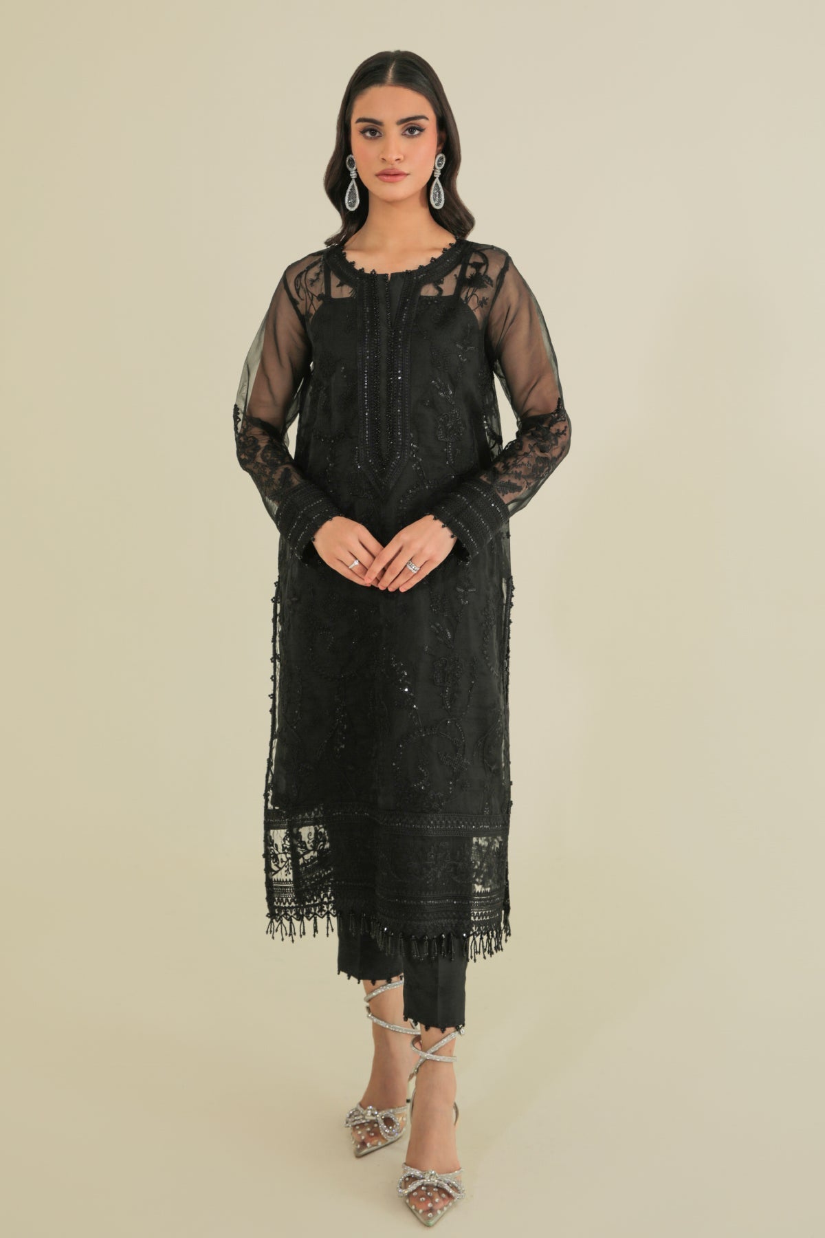 Organza Suit (3-Piece) by Baroque – SF-235, Photo 6