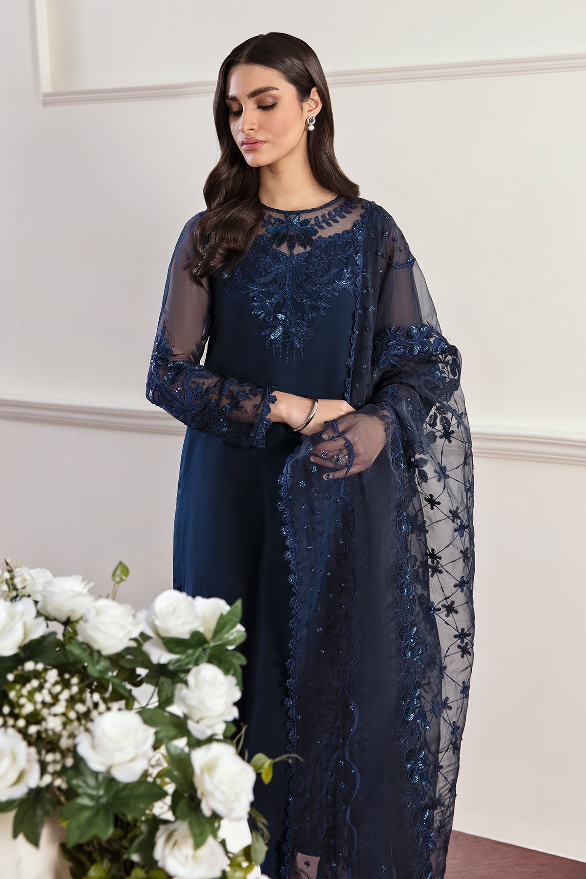 Organza Suit (3-Piece) by Baroque – SF-292, Photo 6