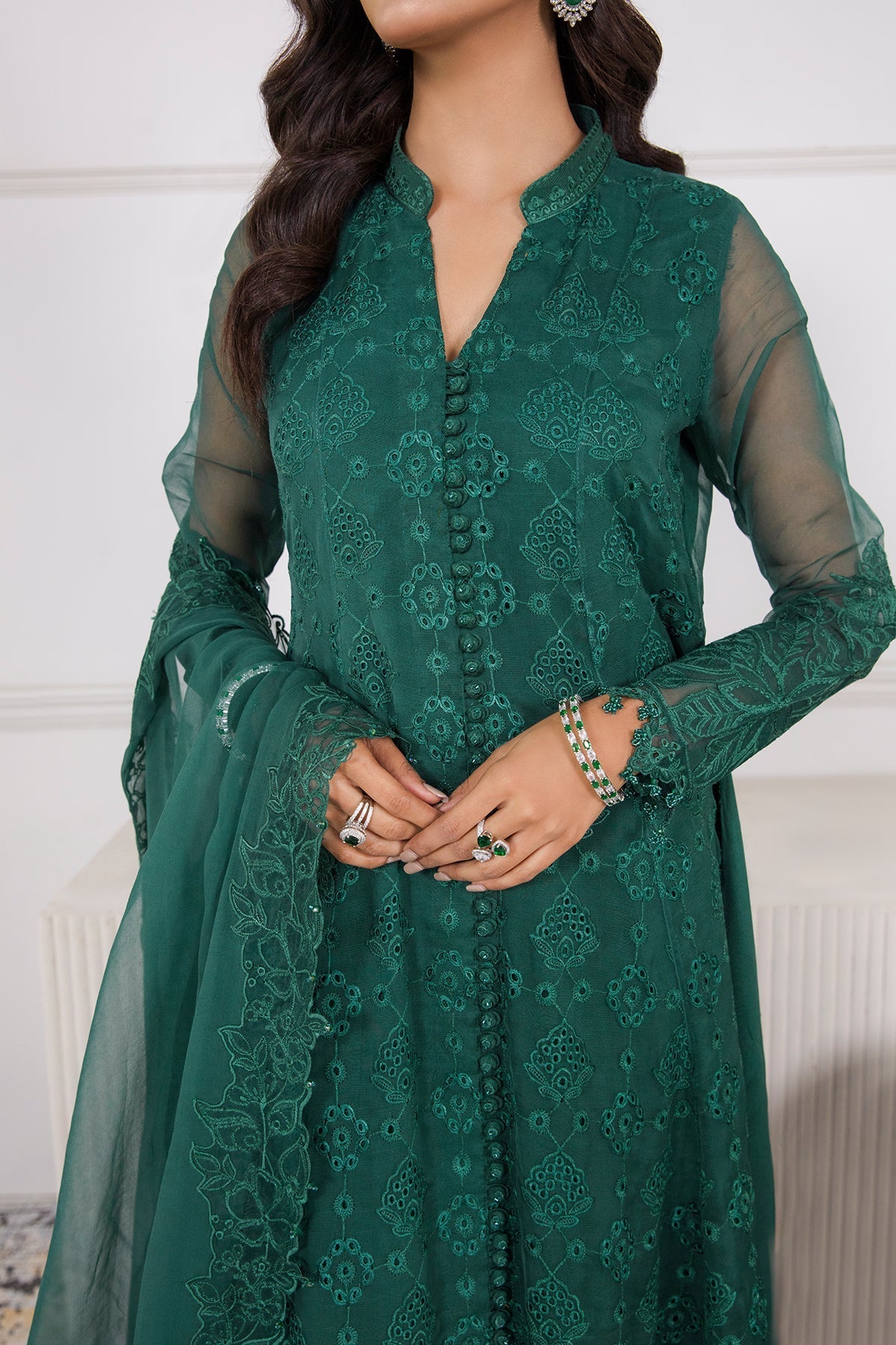 Organza Suit (3-Piece) by Baroque – SF-339, Photo 3