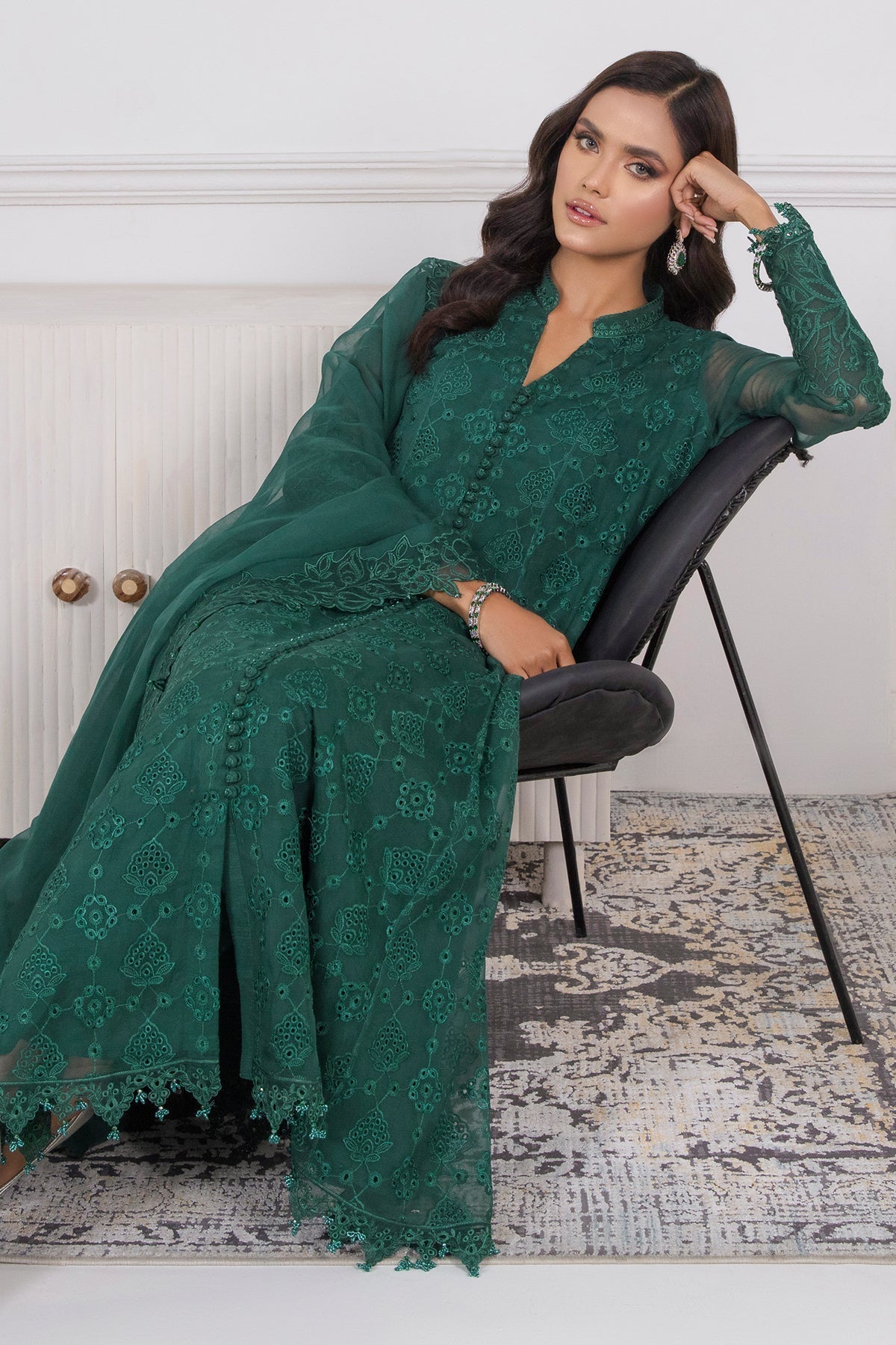 Organza Suit (3-Piece) by Baroque – SF-339, Photo 6