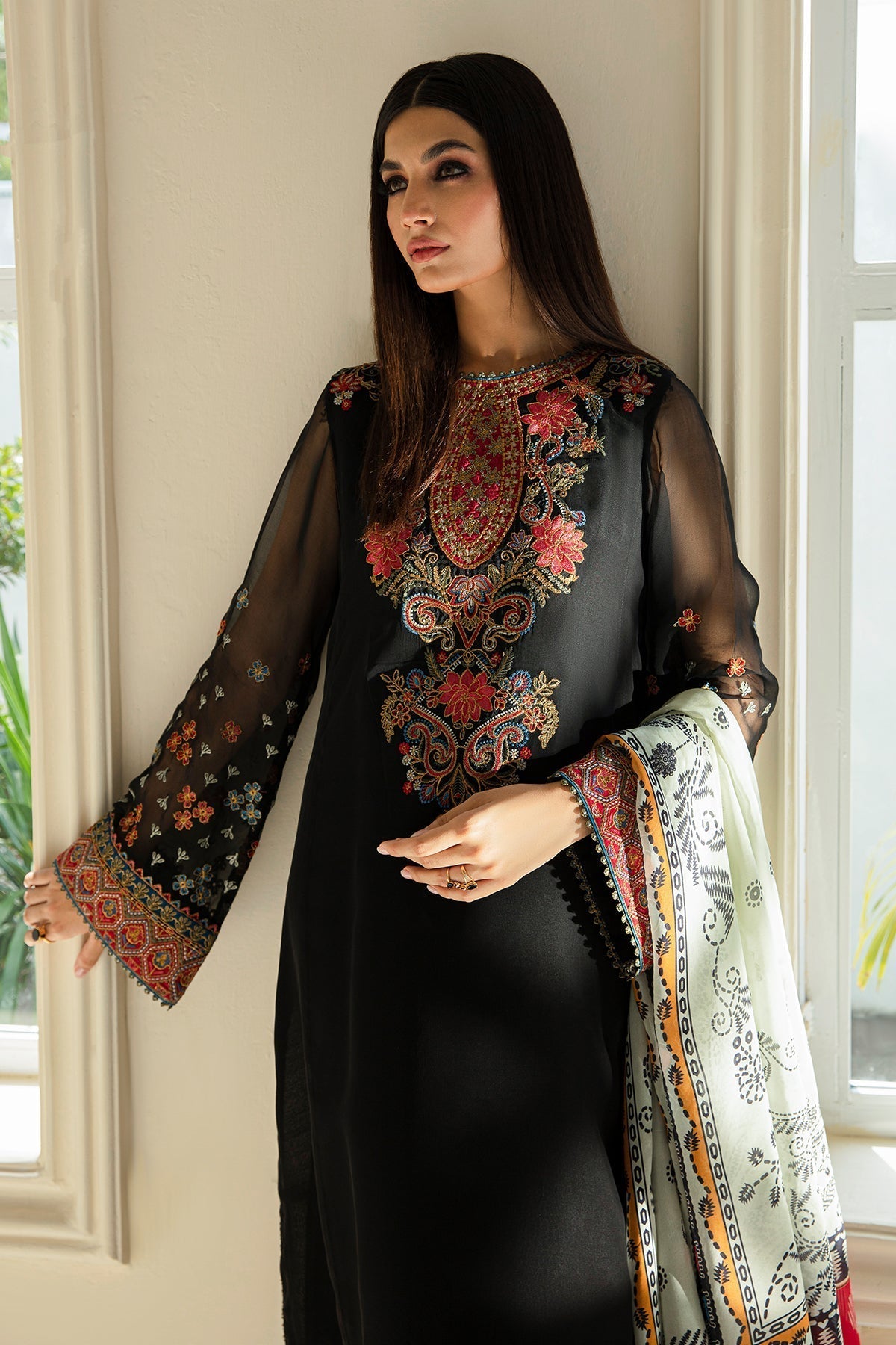 Organza Suit (3-Piece) by Baroque – SF-388, Photo 3