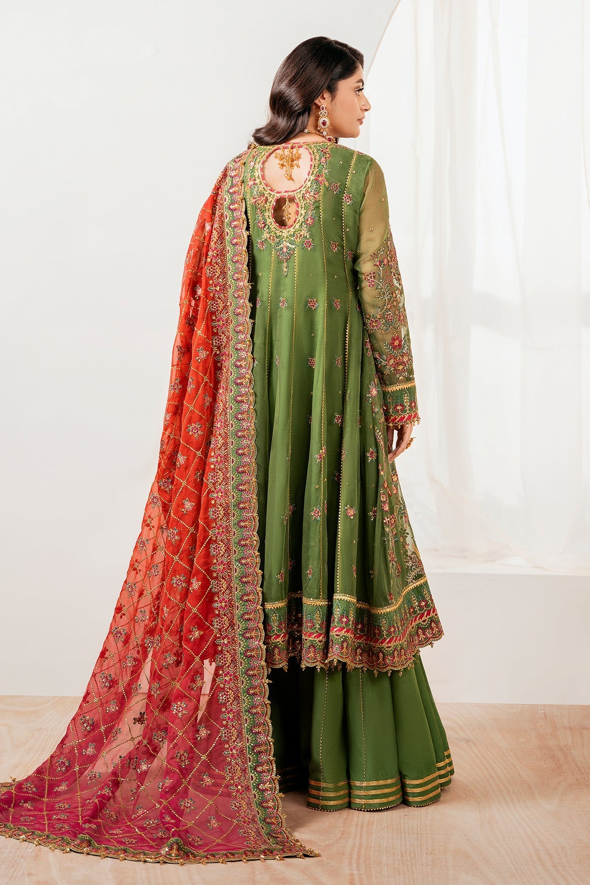 Organza Suit (3-Piece) by Baroque – SF-4037, Photo 2