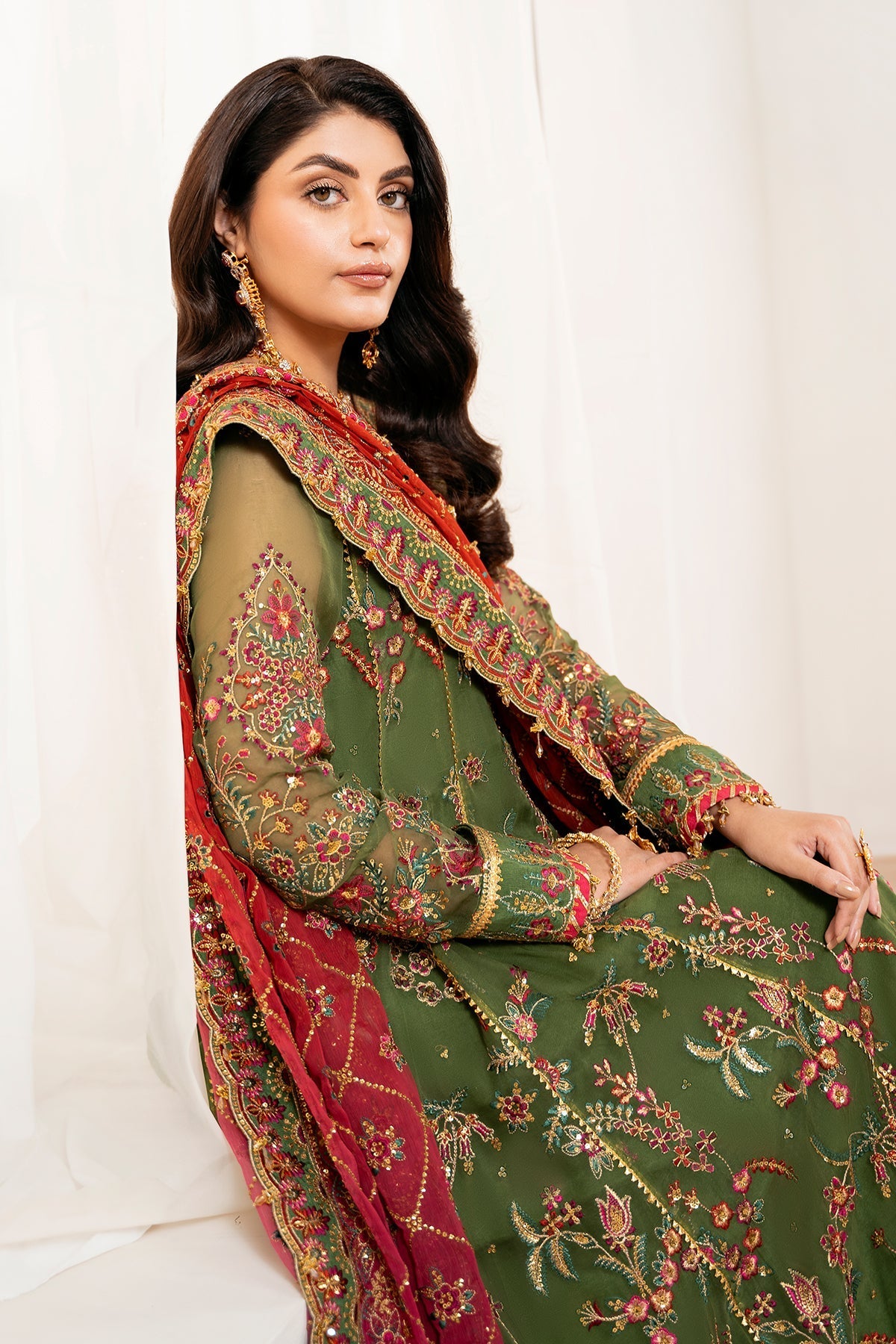 Organza Suit (3-Piece) by Baroque – SF-4037, Photo 4