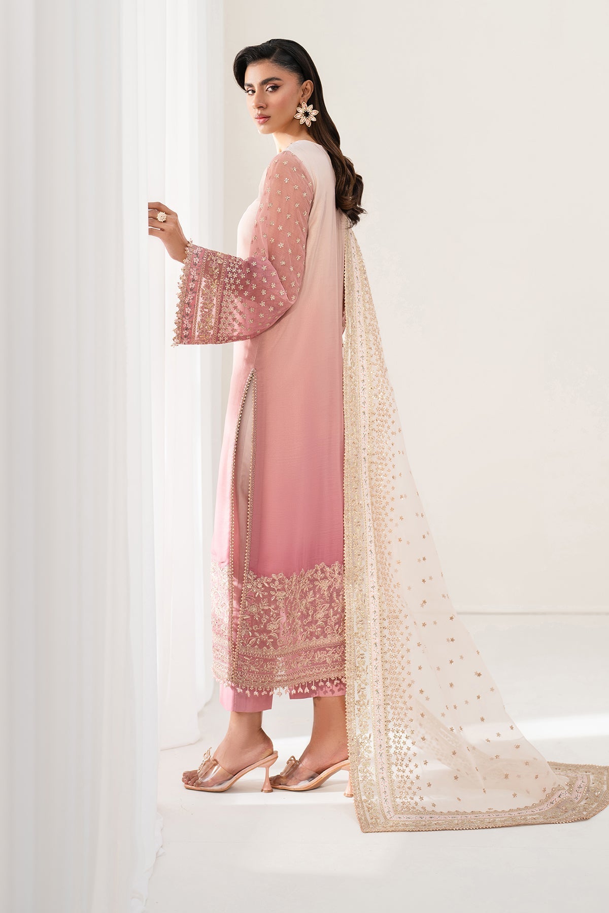 Organza Suit (3-Piece) by Baroque – SF-4135, Photo 2
