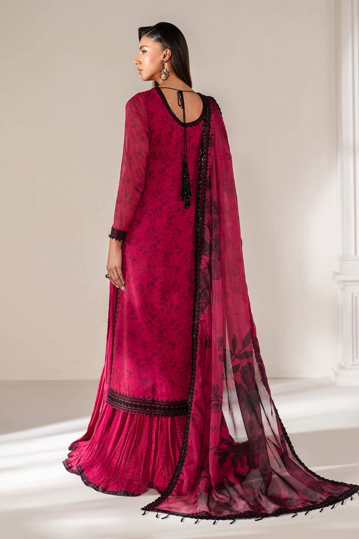 Organza Suit (3-Piece) by Baroque – SF-4138, Photo 2