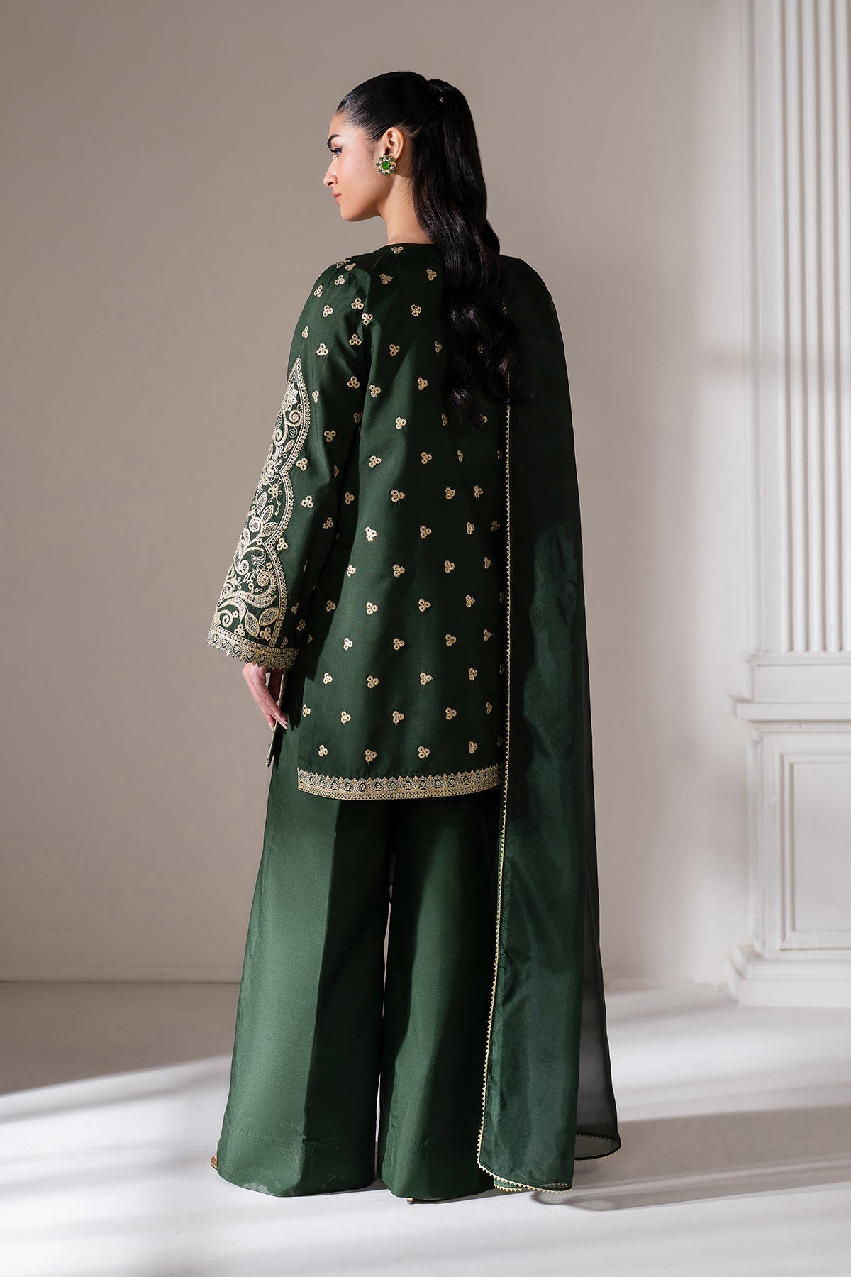 Raw Silk Suit (3-Piece) by Baroque – SF-4139, Photo 2