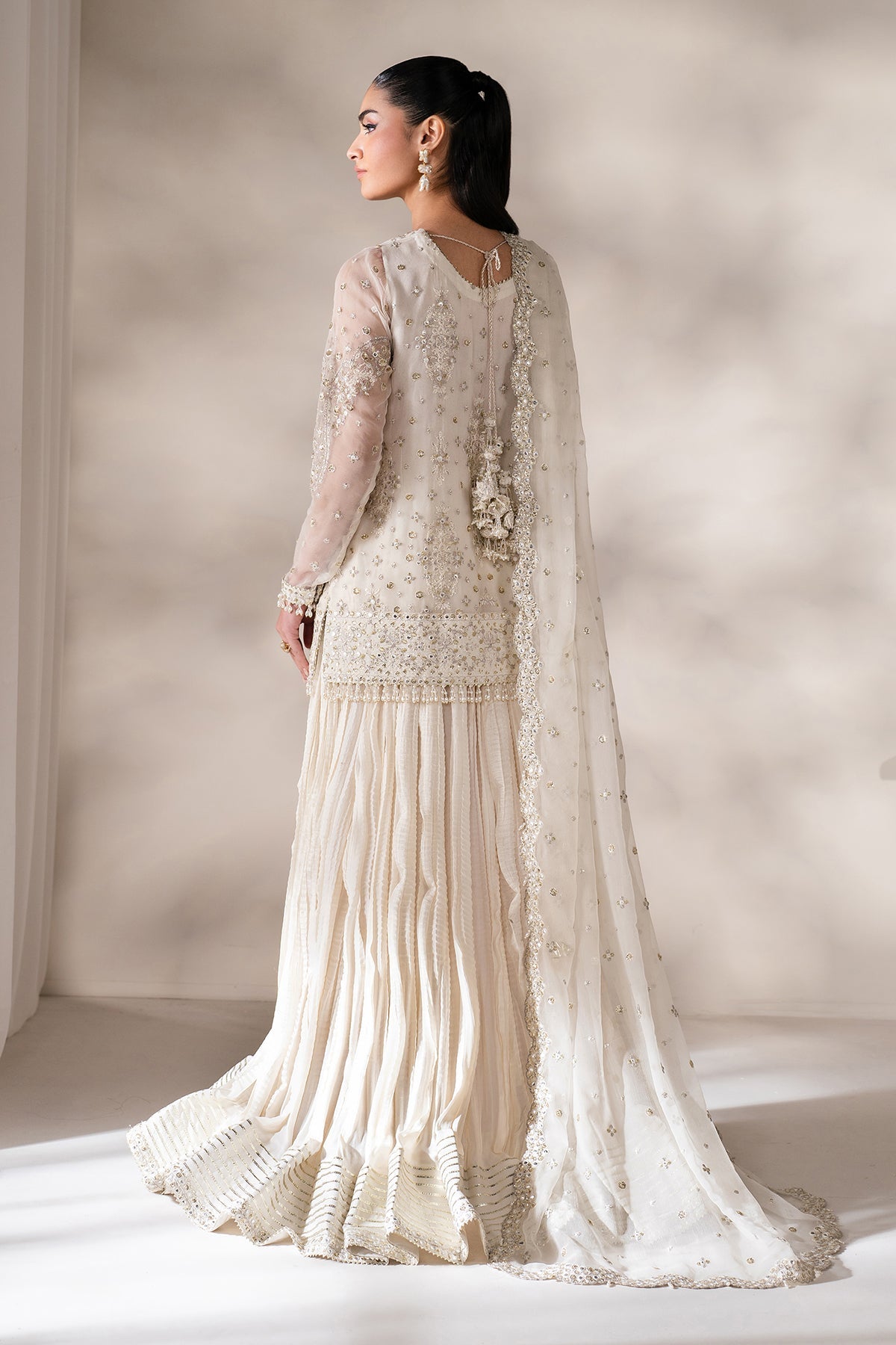 Chiffon Suit (3-Piece) by Baroque – SF-4140, Photo 2