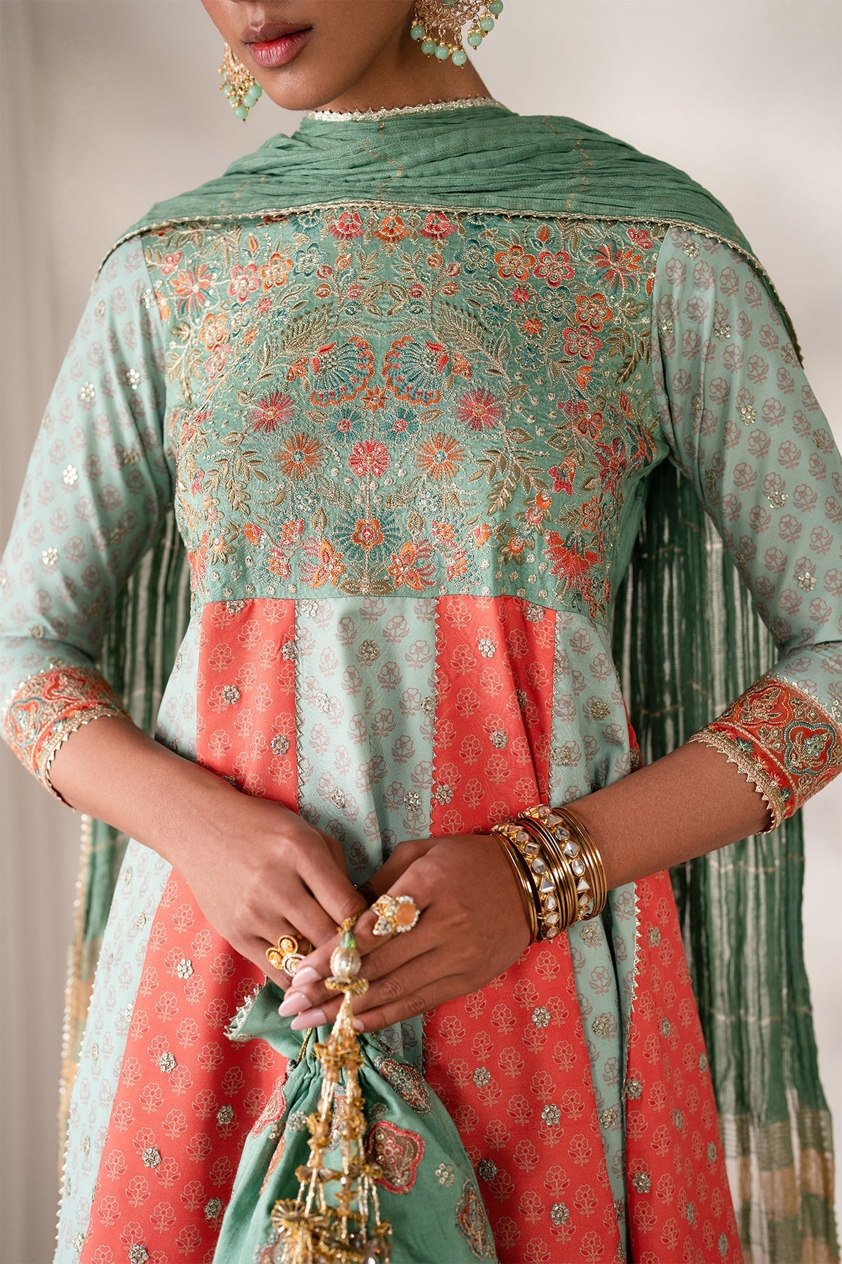 Raw Silk Suit (3-Piece) by Baroque – SF-4141, Photo 3