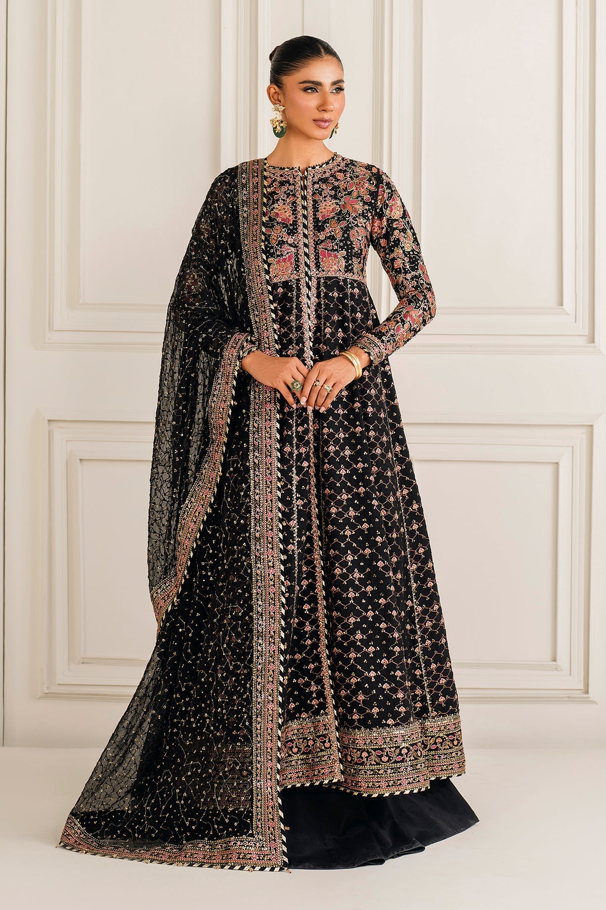 Organza Suit (3-Piece) by Baroque – SF-4156