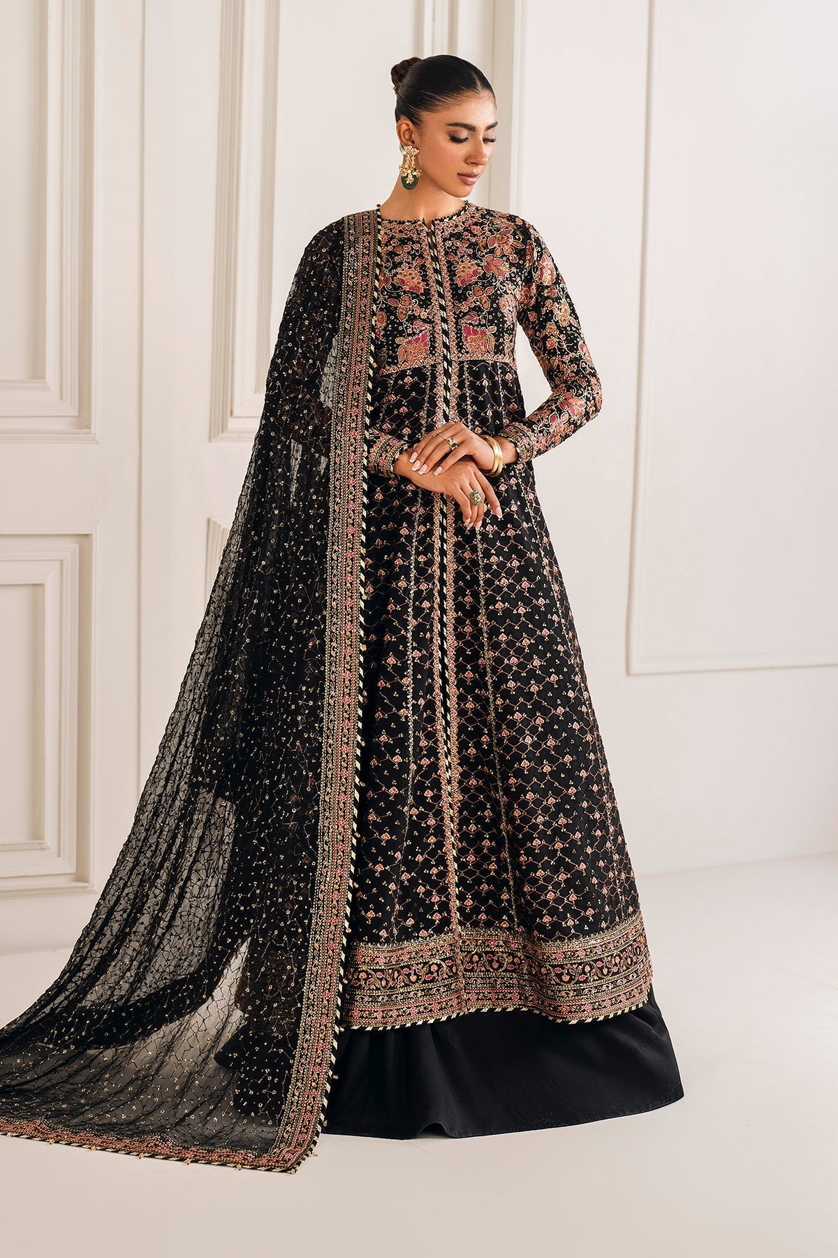 Organza Suit (3-Piece) by Baroque – SF-4156, Photo 3