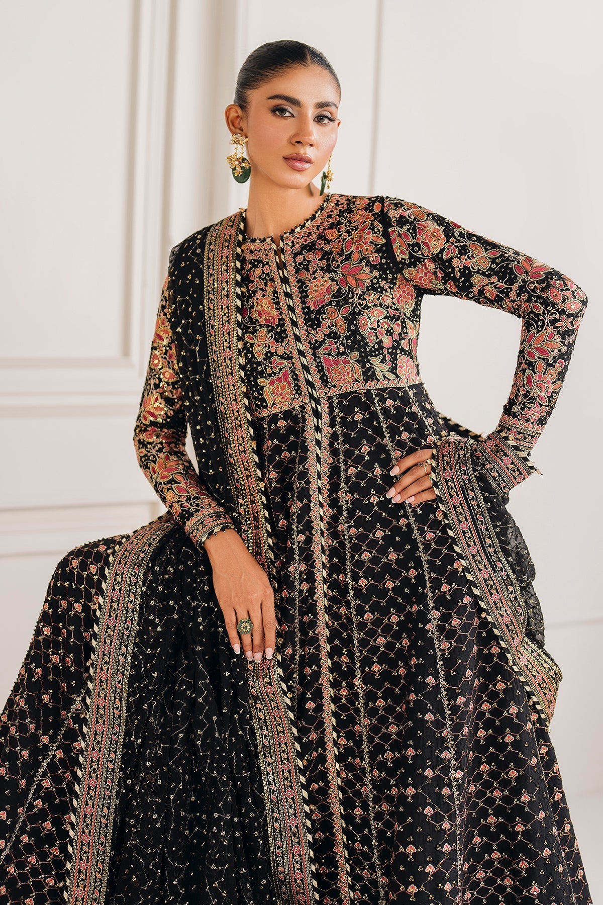 Organza Suit (3-Piece) by Baroque – SF-4156, Photo 6