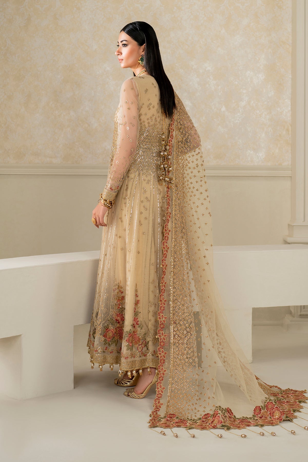 Organza Suit (3-Piece) by Baroque – SF-4159, Photo 2