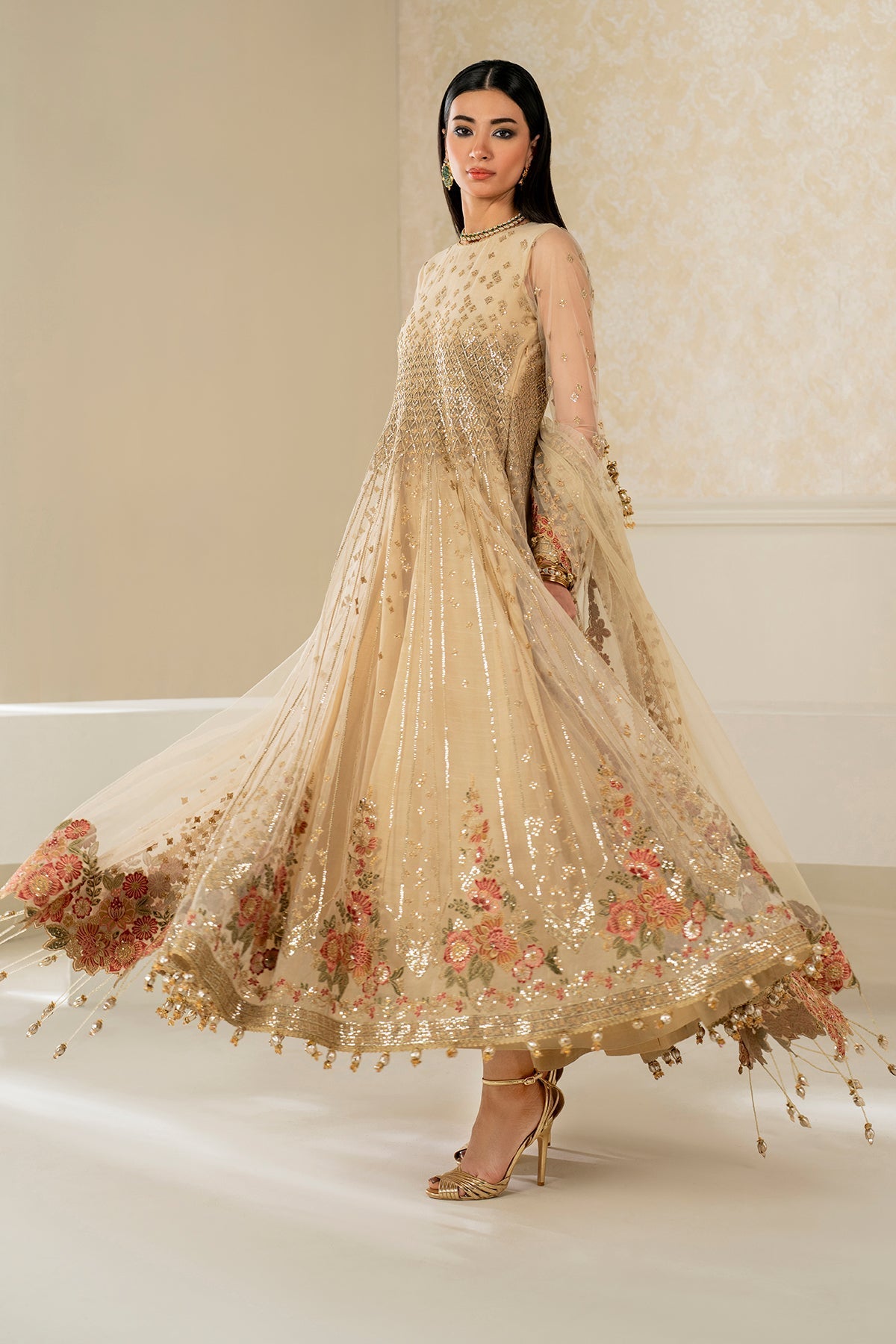 Organza Suit (3-Piece) by Baroque – SF-4159, Photo 3