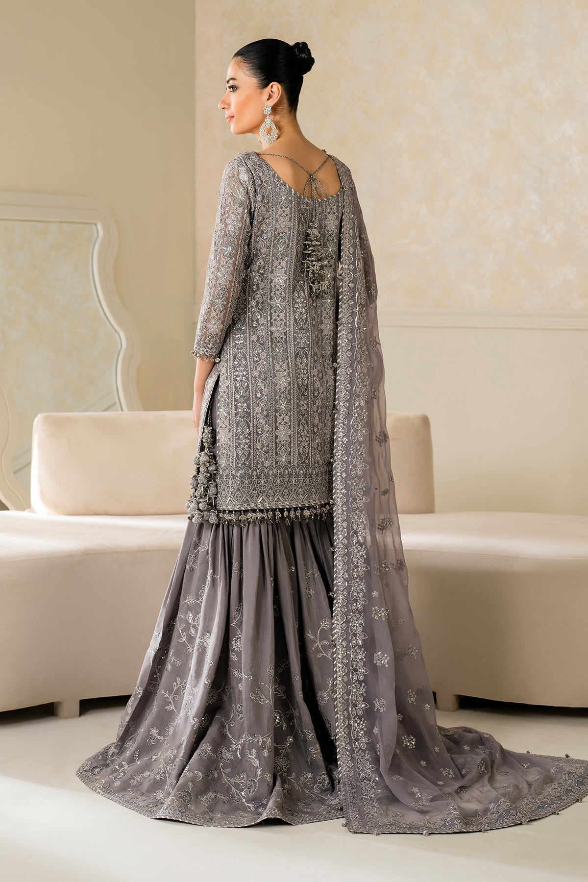 Organza Suit (3-Piece) by Baroque – SF-4161, Photo 2