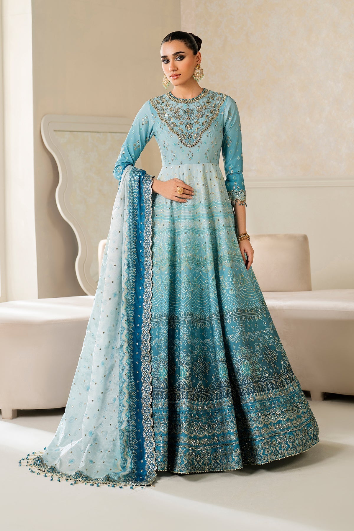 Raw Silk Suit (3-Piece) by Baroque – SF-4162