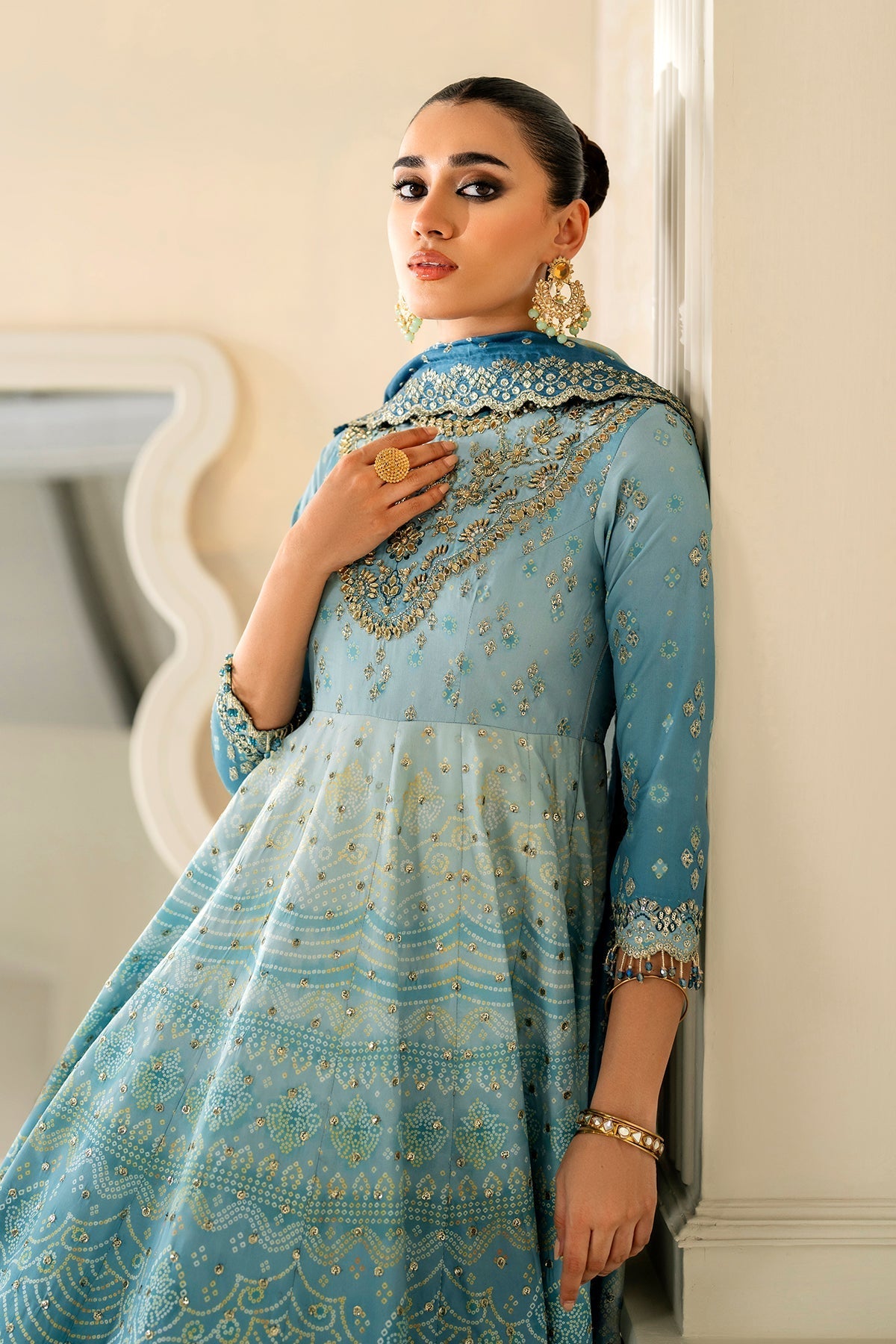 Raw Silk Suit (3-Piece) by Baroque – SF-4162, Photo 4
