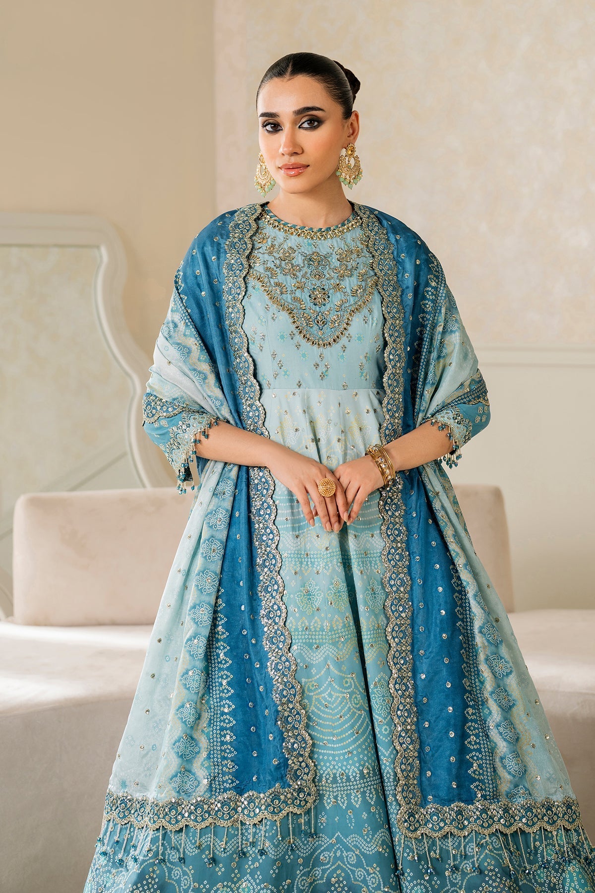 Raw Silk Suit (3-Piece) by Baroque – SF-4162, Photo 5