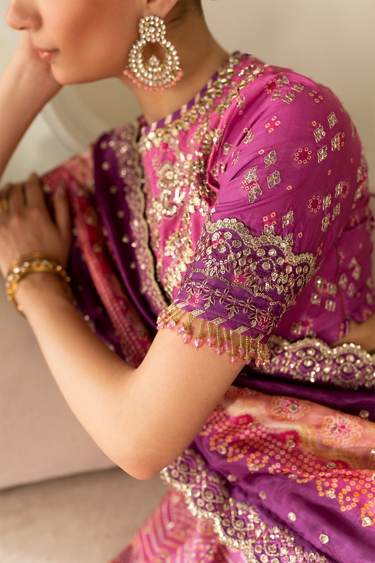 Raw Silk Suit (3-Piece) by Baroque – SF-4163, Photo 3