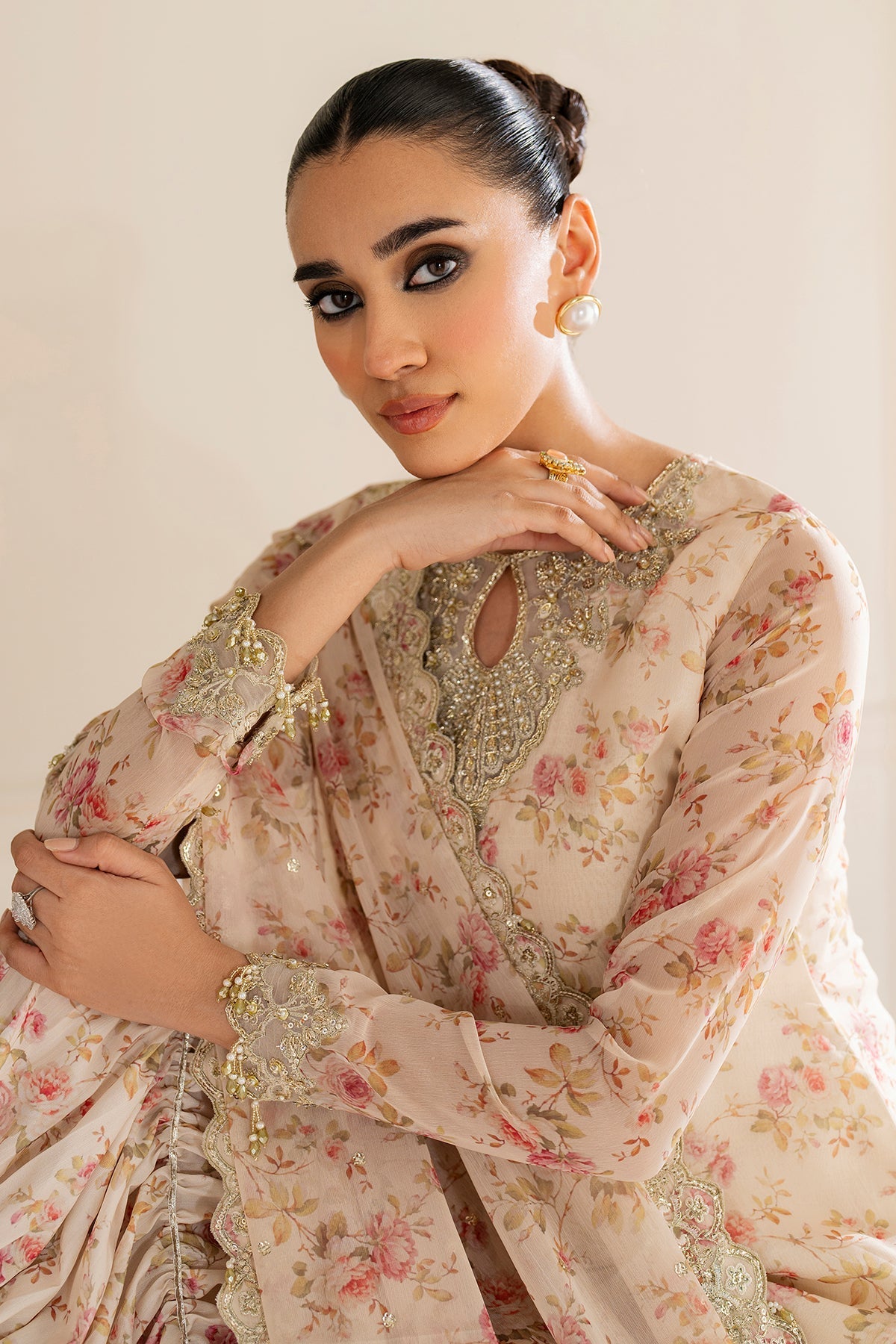 Organza Suit (3-Piece) by Baroque – SF-4164, Photo 6