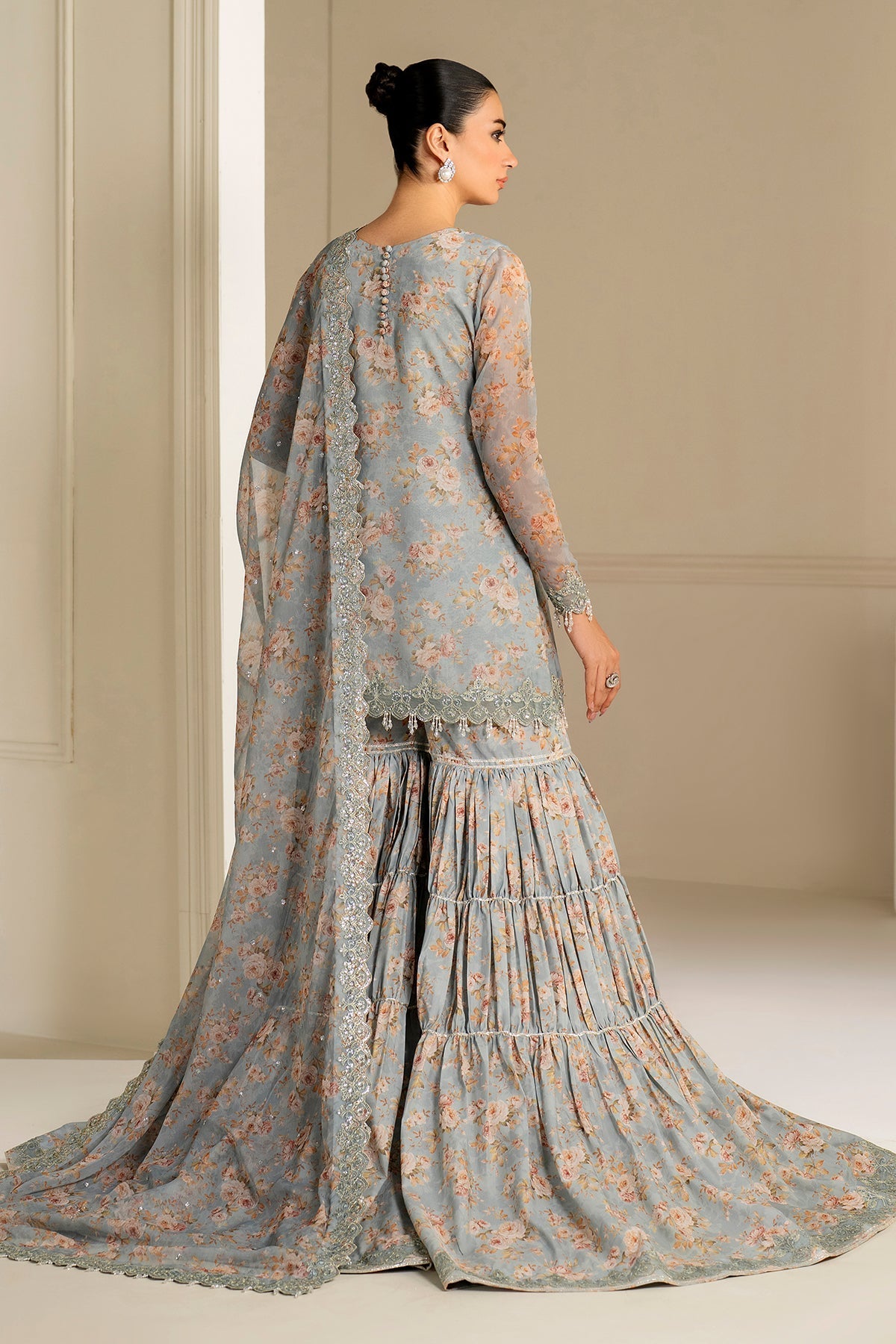 Organza Suit (3-Piece) by Baroque – SF-4165, Photo 2
