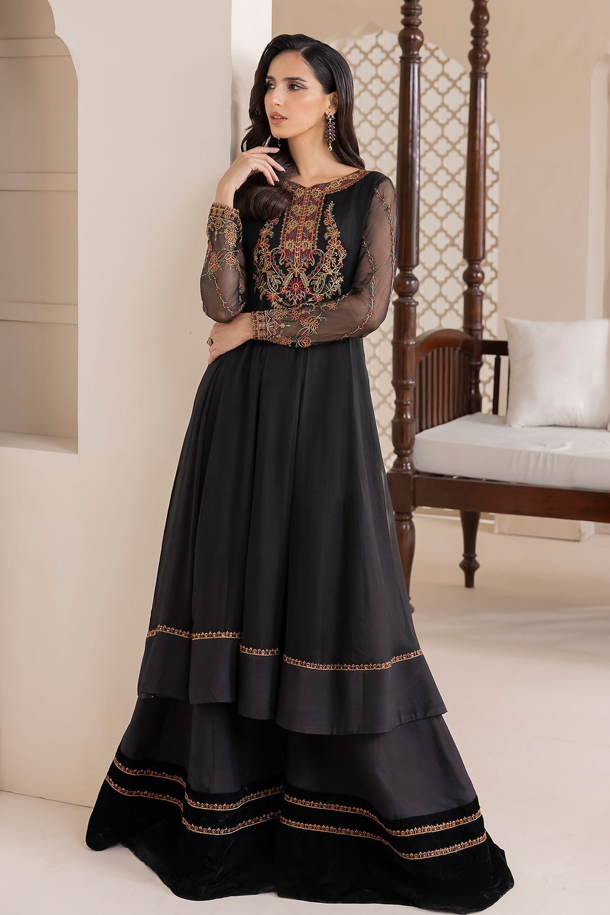 Jacquard Suit (3-Piece) by Baroque – SF-417