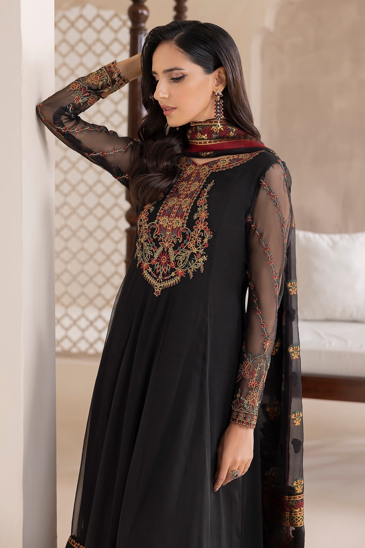Jacquard Suit (3-Piece) by Baroque – SF-417, Photo 4