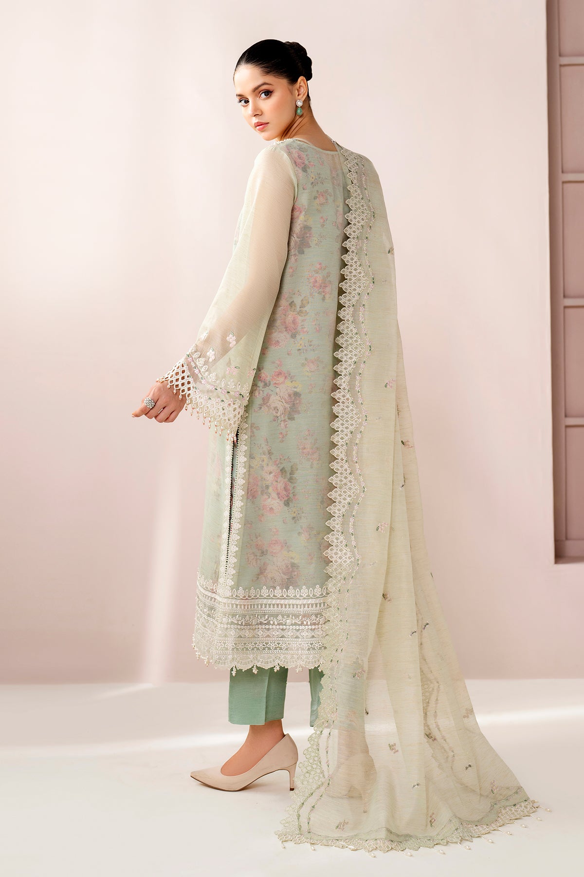 Organza Suit (3-Piece) by Baroque – SF-4188, Photo 2
