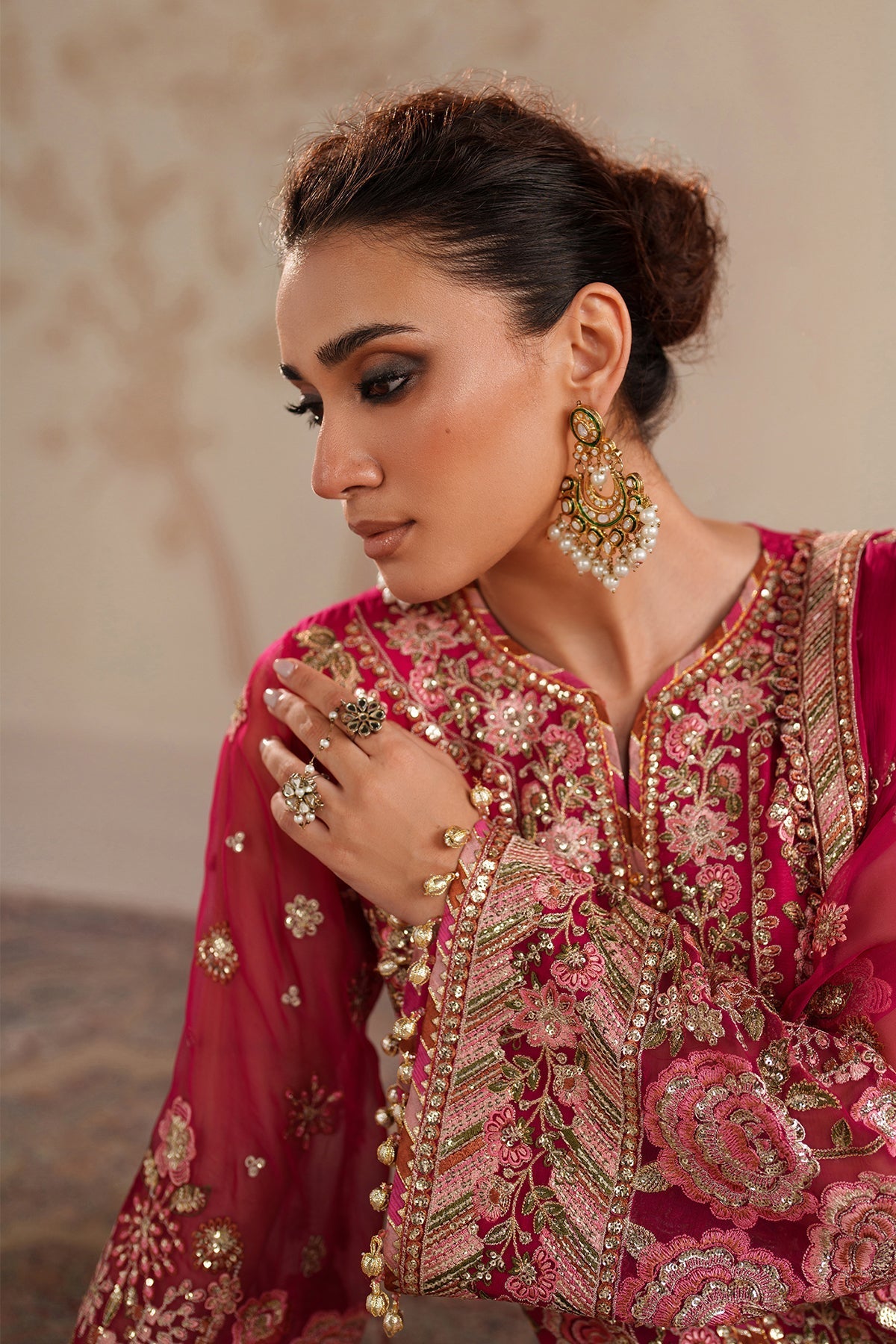 Organza Suit (3-Piece) by Baroque – SF-4363, Photo 4