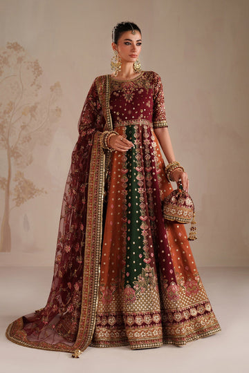 Maroon Raw Silk Suit (3-Piece) by Baroque – SF-4366