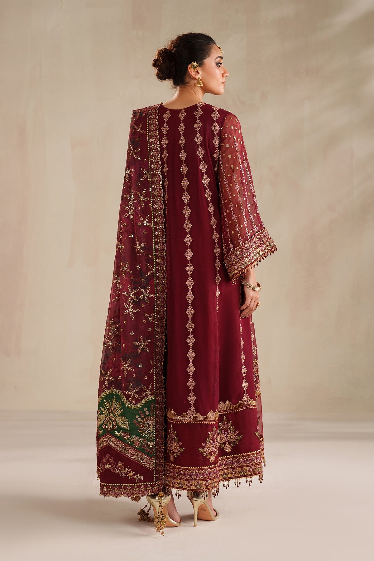 Organza Suit (3-Piece) by Baroque – SF-4367, Photo 2