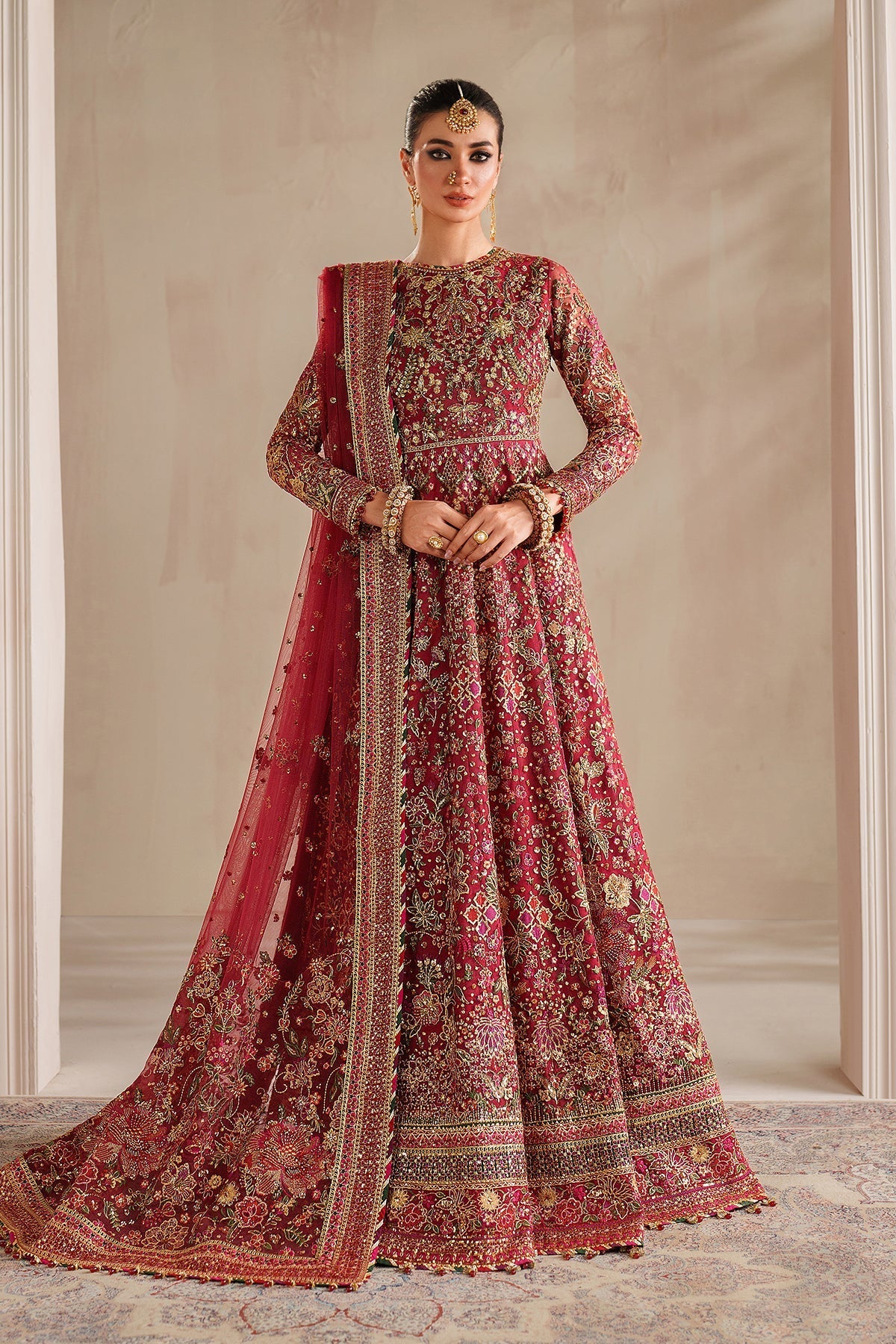 Organza Suit (3-Piece) by Baroque – SF-4370