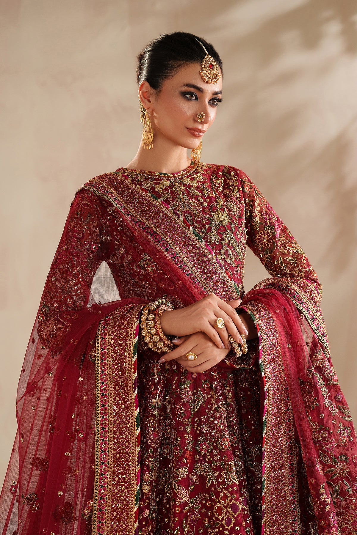 Organza Suit (3-Piece) by Baroque – SF-4370, Photo 7