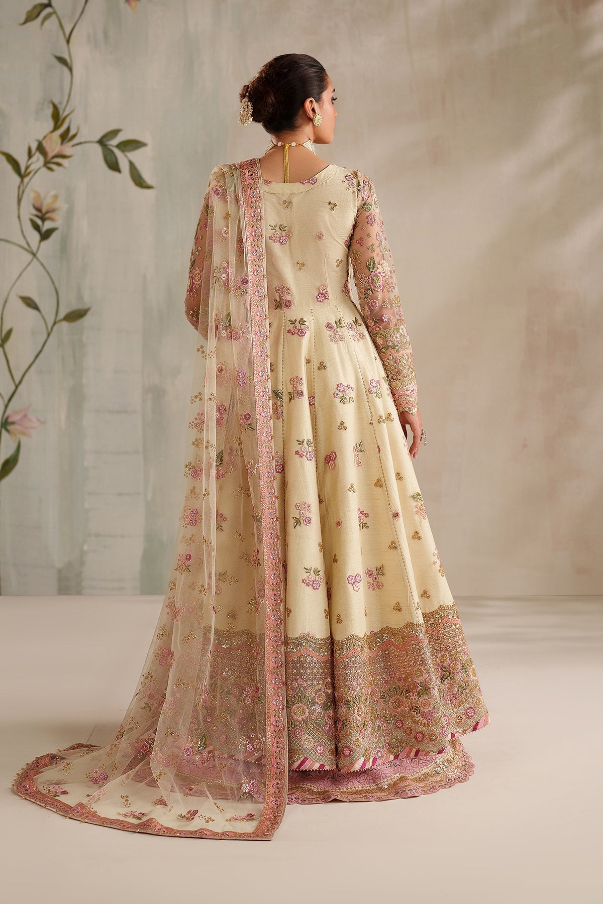 Organza Sharara Set (3-Piece) by Baroque – SF-4371, Photo 2