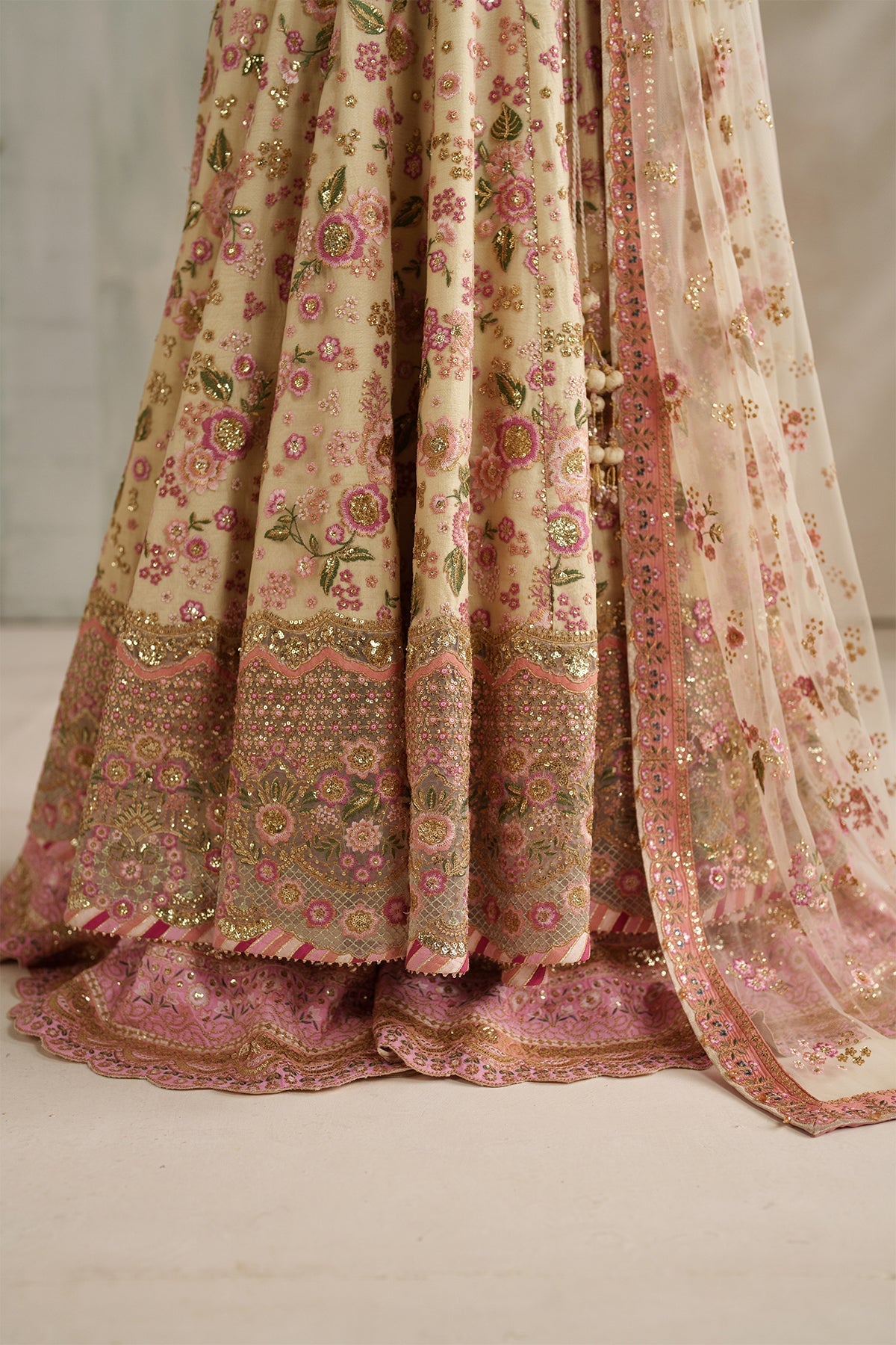 Organza Sharara Set (3-Piece) by Baroque – SF-4371, Photo 5