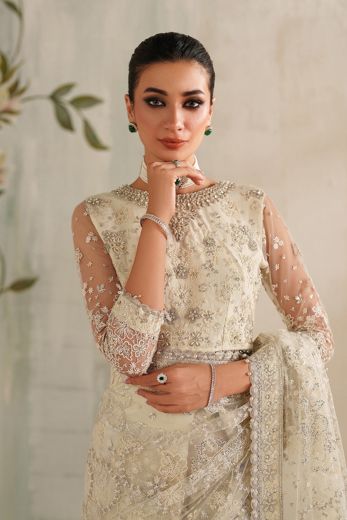 Organza Suit (3-Piece) by Baroque – SF-4372, Photo 5