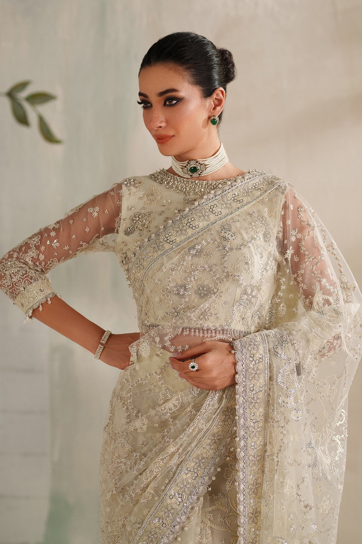 Organza Suit (3-Piece) by Baroque – SF-4372, Photo 6