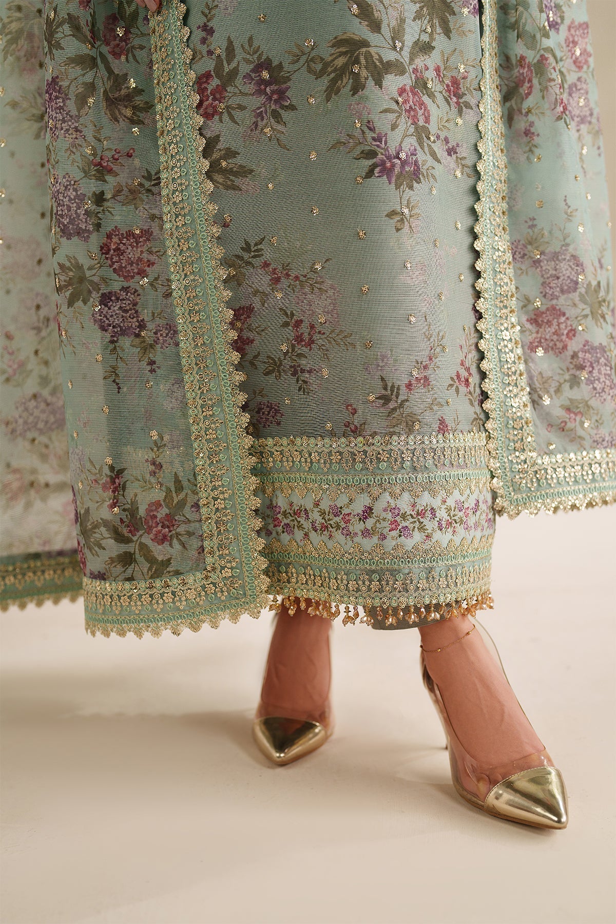 Organza Suit (3-Piece) by Baroque – SF-4373, Photo 4